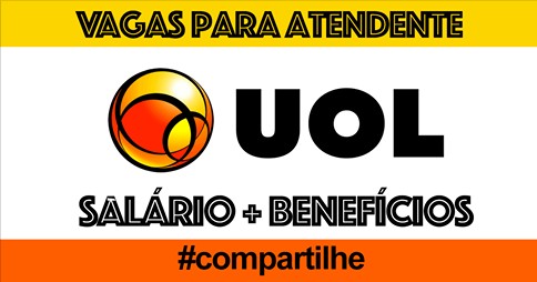 Vagas para Atendente UOL